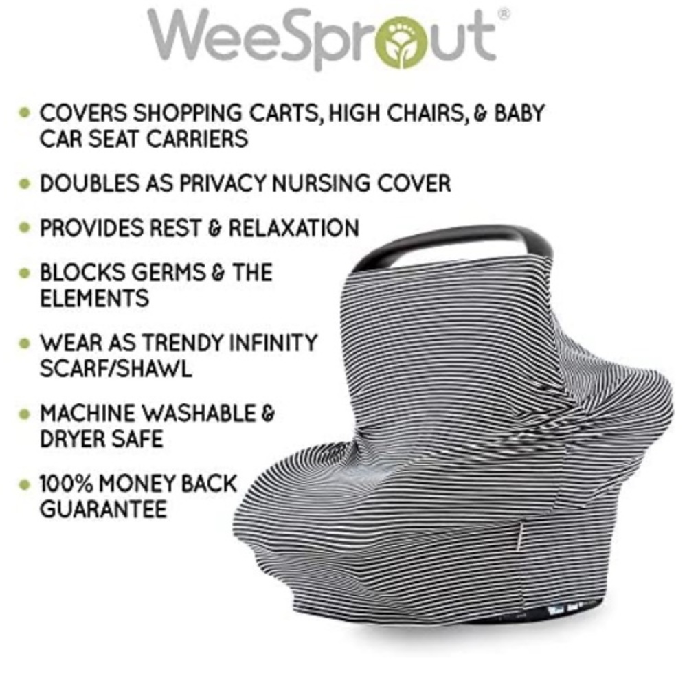 Baby Car Seat Cover Canopy and Nursing cover - Picture 5 of 5